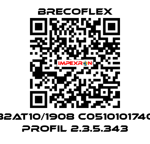 32AT10/1908 C0510101740 Profil 2.3.5.343  Brecoflex