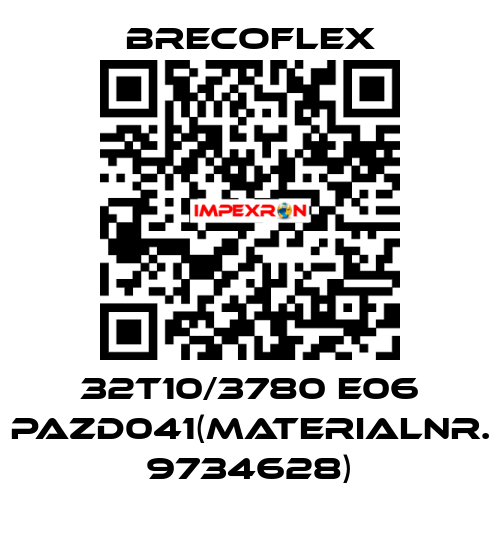 32T10/3780 E06 PAZD041(MATERIALNR. 9734628) Brecoflex