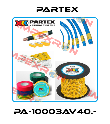 PA-10003AV40.- Partex