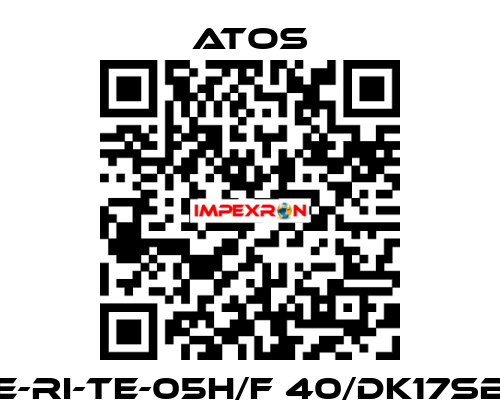 E-RI-TE-05H/F 40/DK17SB Atos