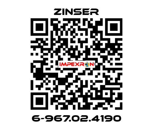 6-967.02.4190 Zinser