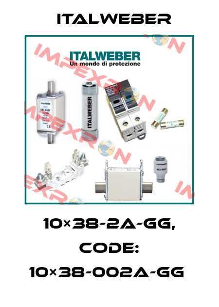 10×38-2A-GG, CODE: 10×38-002A-GG  Italweber