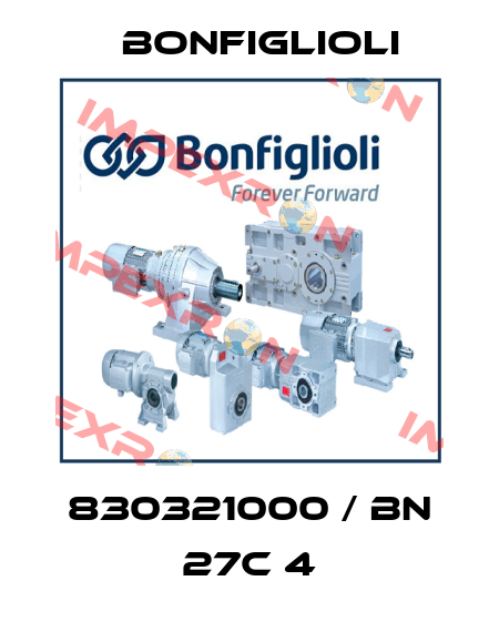 830321000 / BN 27C 4 Bonfiglioli