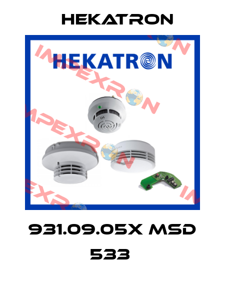 931.09.05X MSD 533  Hekatron