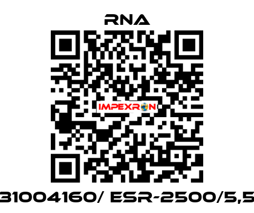 31004160/ ESR-2500/5,5 RNA