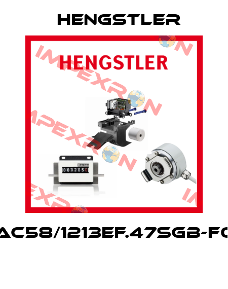 AC58/1213EF.47SGB-F0  Hengstler