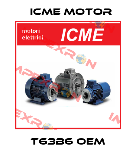 T63B6 OEM Icme Motor