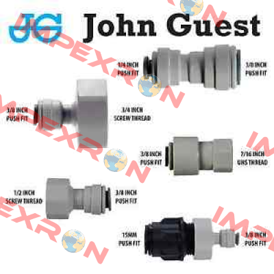 ASVPP2 3/8" X 3/8" X 3/8" John Guest