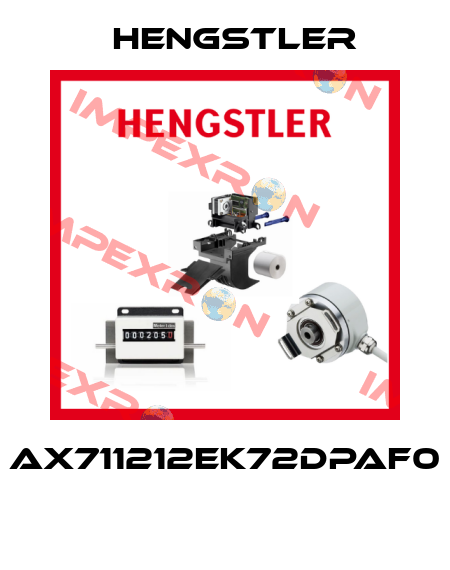 AX711212EK72DPAF0  Hengstler