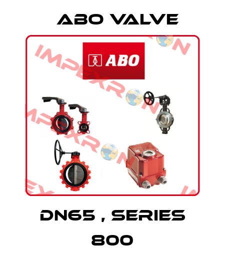 DN65 , SERIES 800 ABO Valve