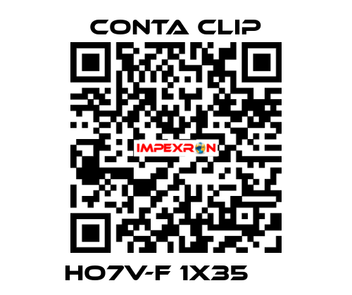 HO7V-F 1X35      Conta Clip