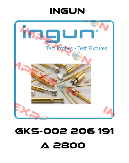 GKS-002 206 191 A 2800  Ingun