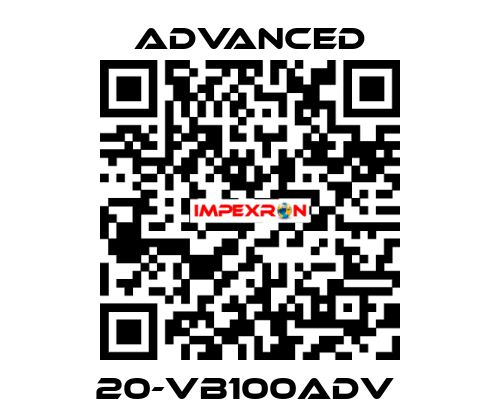 20-VB100Adv  Advanced
