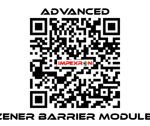 Zener Barrier Module  Advanced