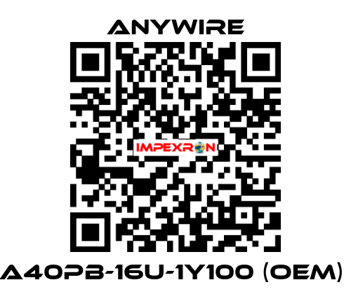  A40PB-16U-1Y100 (OEM)  Anywire