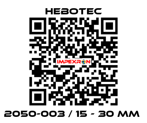2050-003 / 15 - 30 mm  HEBOTEC