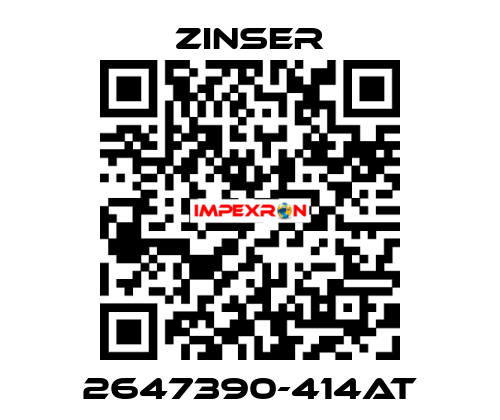 2647390-414AT Zinser