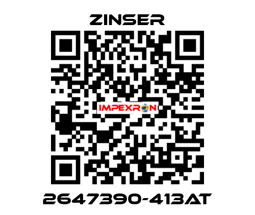 2647390-413AT Zinser