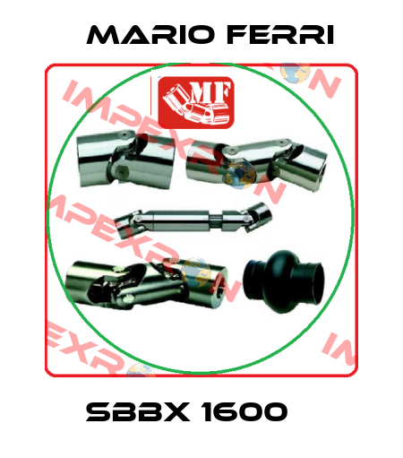 SBBX 1600    Mario Ferri