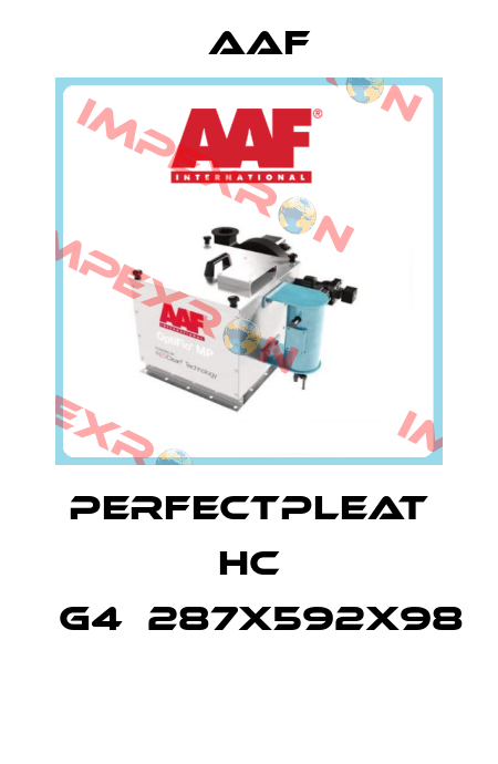 PERFECTPLEAT HC 	G4	287X592X98  AAF