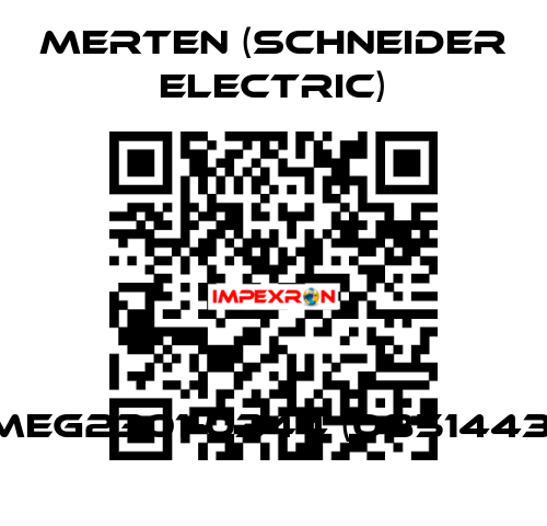 MEG2301-0344 (0851443) Merten (Schneider Electric)