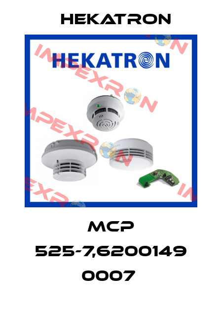 MCP 525-7,6200149 0007  Hekatron