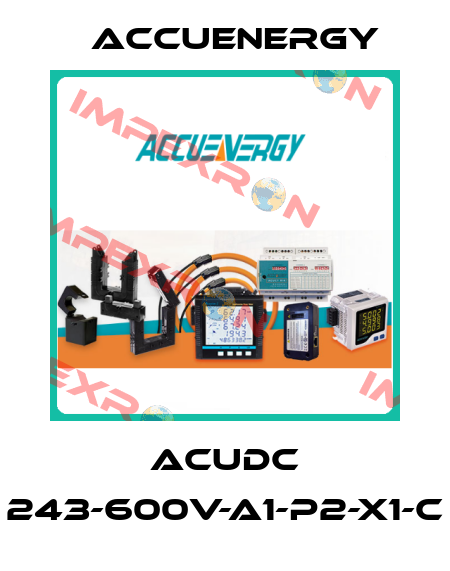 AcuDC 243-600V-A1-P2-X1-C Accuenergy
