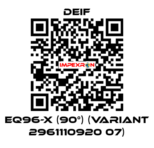 EQ96-x (90°) (Variant 2961110920 07) Deif