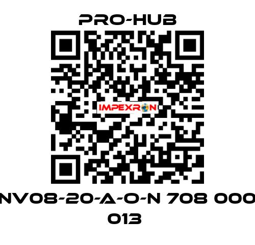 NV08-20-A-O-N 708 000 013  Pro-Hub