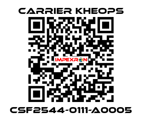 CSF2544-0111-A0005 Carrier Kheops
