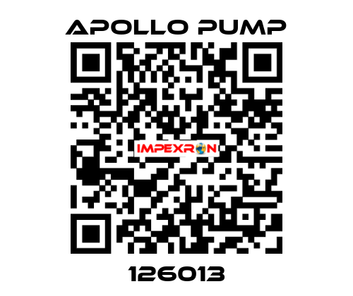 126013 Apollo pump