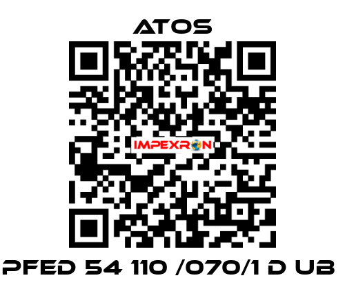 PFED 54 110 /070/1 D UB  Atos