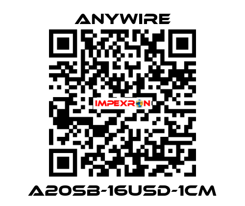 A20SB-16USD-1CM Anywire