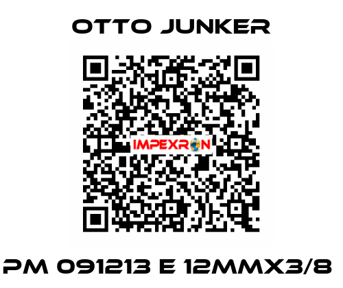 PM 091213 E 12MMX3/8  Otto Junker