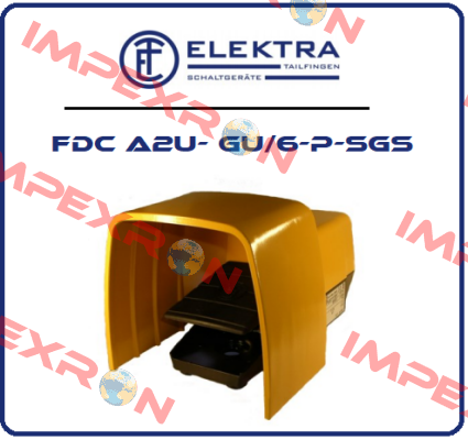 FDC A2U-GU-P-SGS Elektra Tailfingen