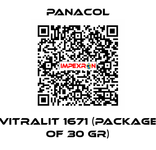 Vitralit 1671 (package of 30 gr) Panacol