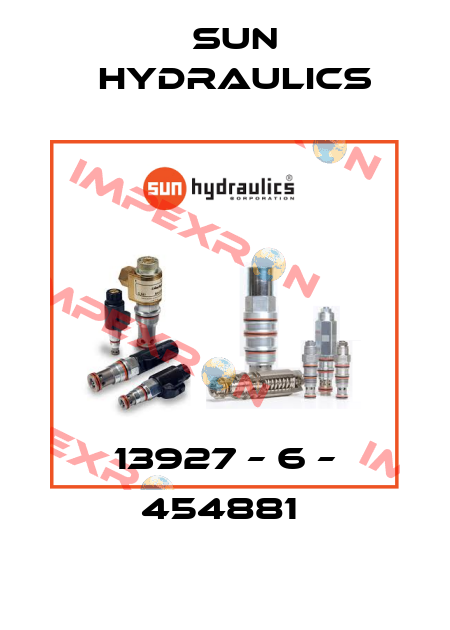 13927 – 6 – 454881  Sun Hydraulics