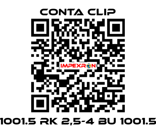 1001.5 RK 2,5-4 BU 1001.5 Conta Clip