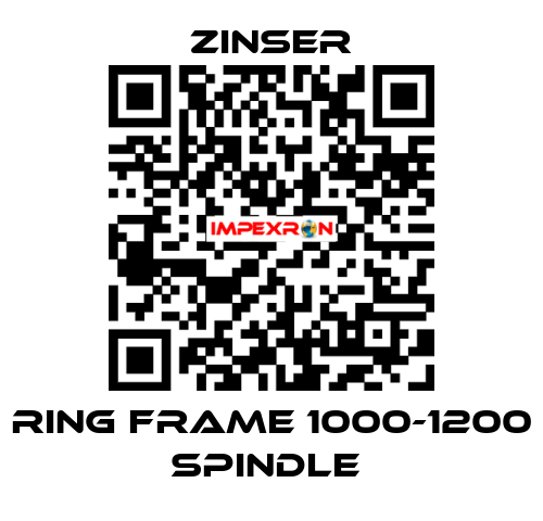 RING FRAME 1000-1200 SPINDLE  Zinser