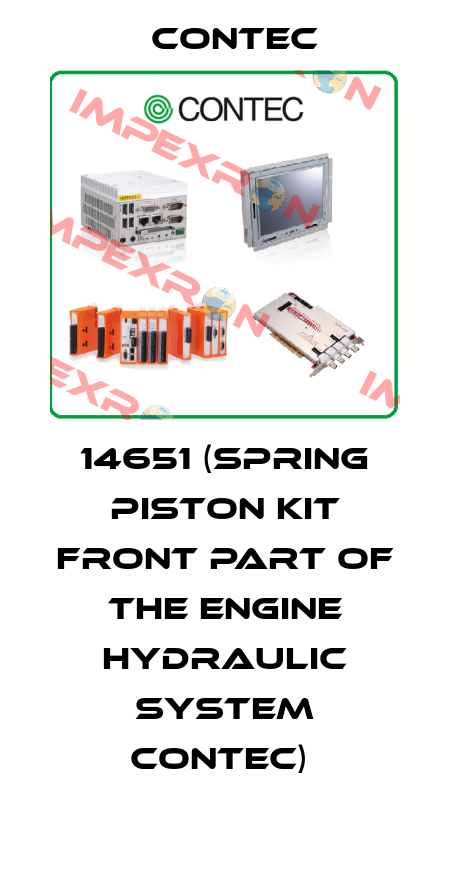 14651 (SPRING PISTON KIT FRONT PART OF THE ENGINE HYDRAULIC SYSTEM CONTEC)  Contec