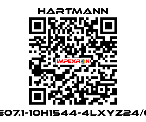 WE07.1-10H1544-4LXYZ24/0H Hartmann