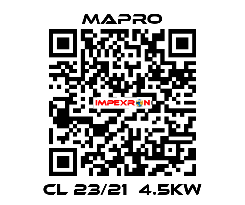 CL 23/21  4.5KW Mapro