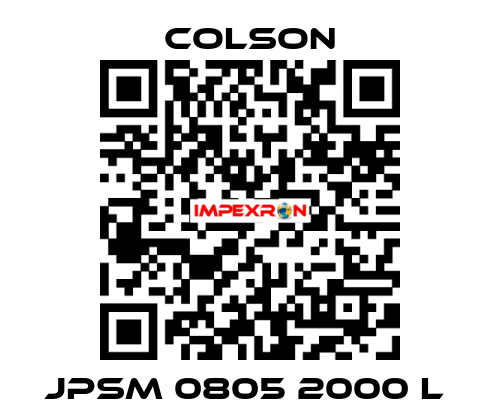 JPSM 0805 2000 L  Colson