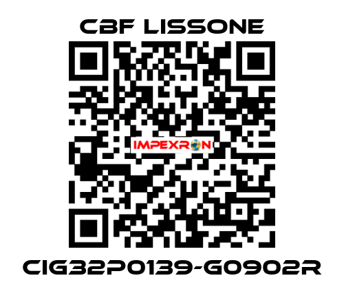 CIG32P0139-G0902R CBF LISSONE