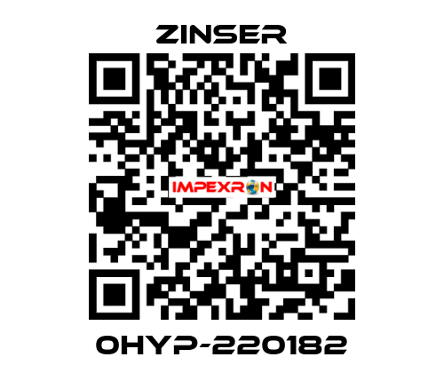 0HYP-220182 Zinser