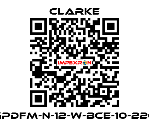 GPDFM-N-12-W-BCE-10-220 Clarke