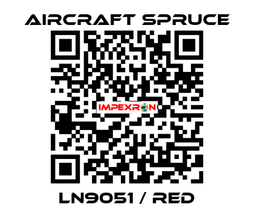 LN9051 / red Aircraft Spruce