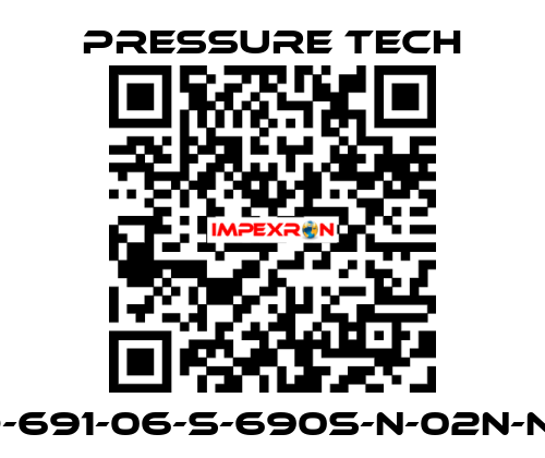 HYD-691-06-S-690S-N-02N-N-SV Pressure Tech