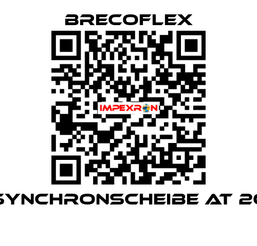 SYNCHRONSCHEIBE AT 20  Brecoflex