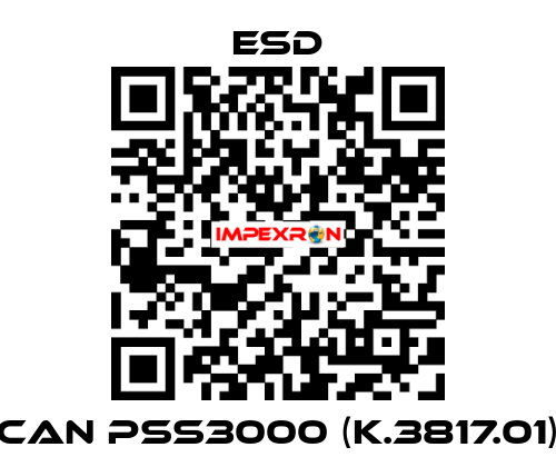 CAN PSS3000 (K.3817.01) ESD